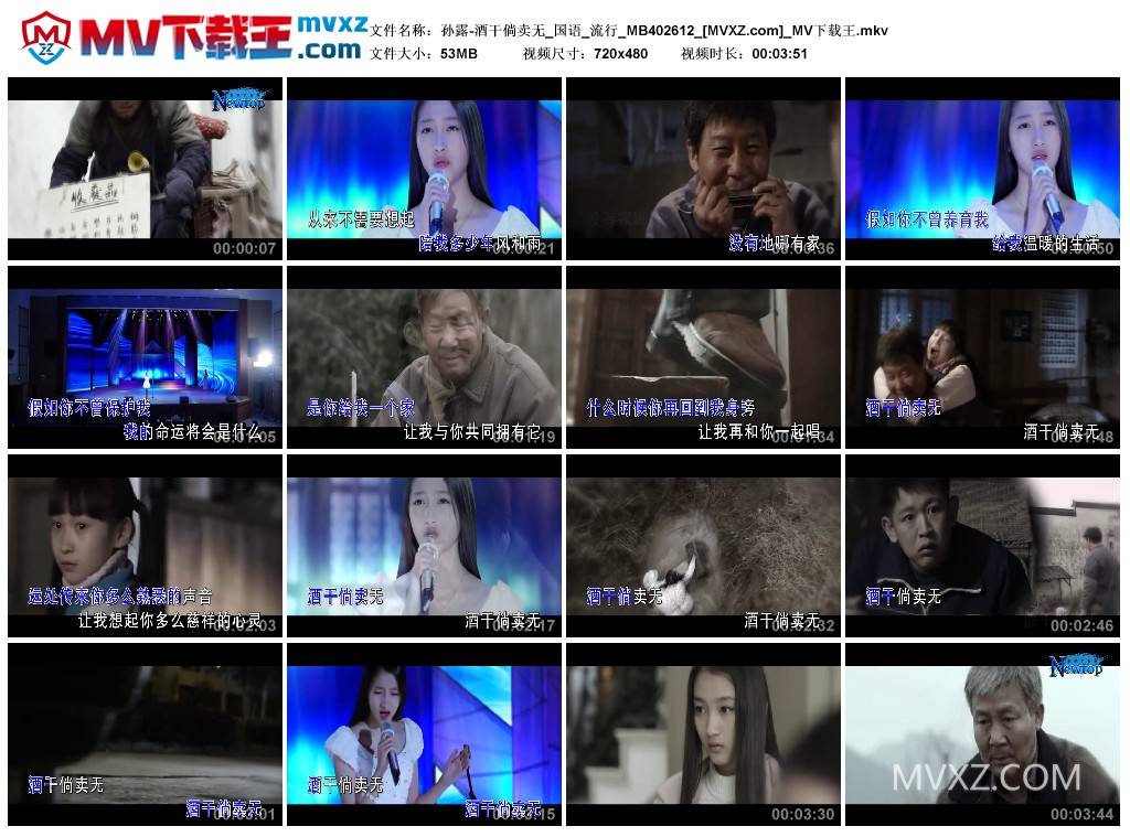 孙露-酒干倘卖无_国语_流行_MB402612